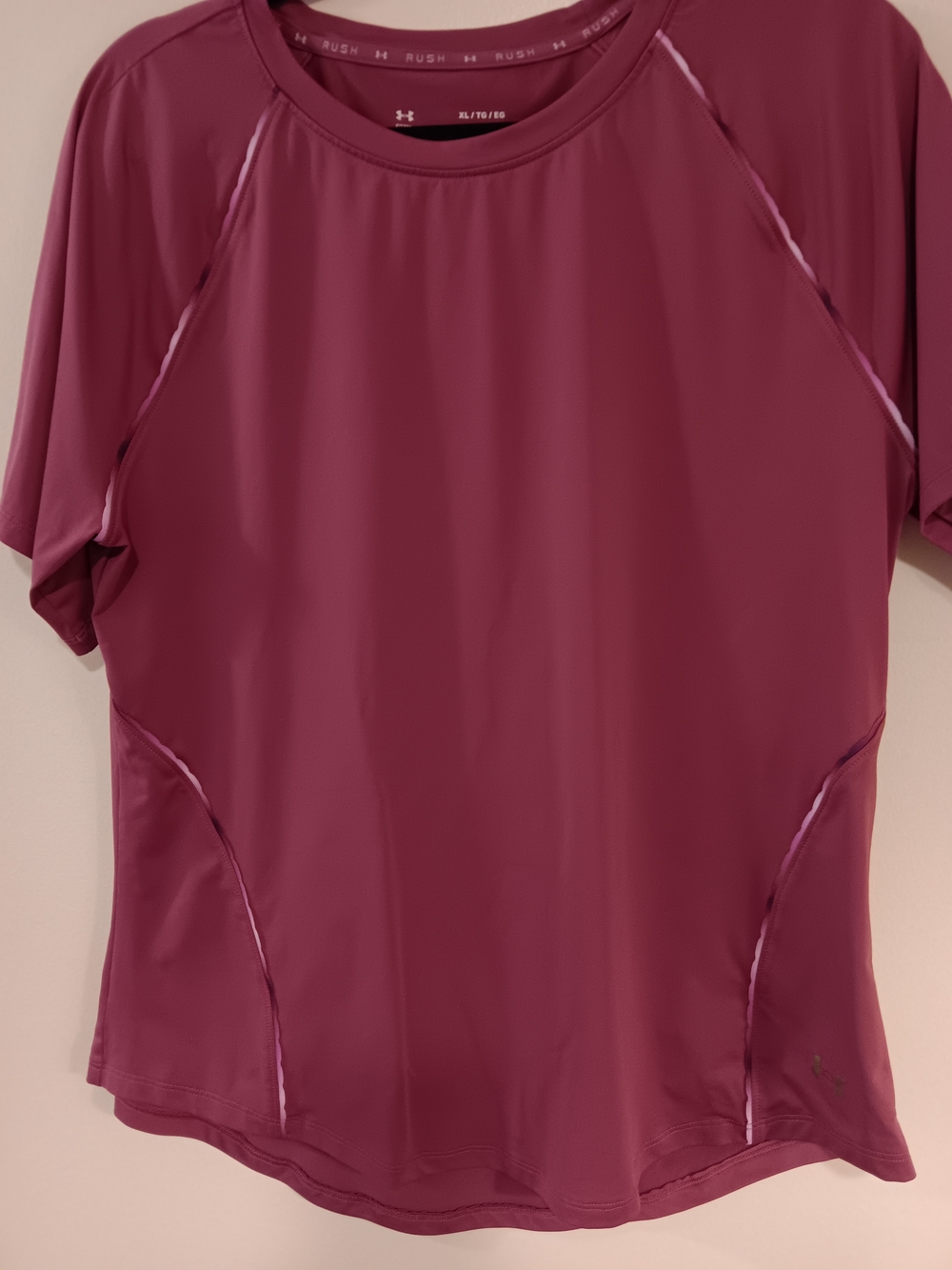 Under Armour Women's Maroon Short-Sleeve Athletic Tee